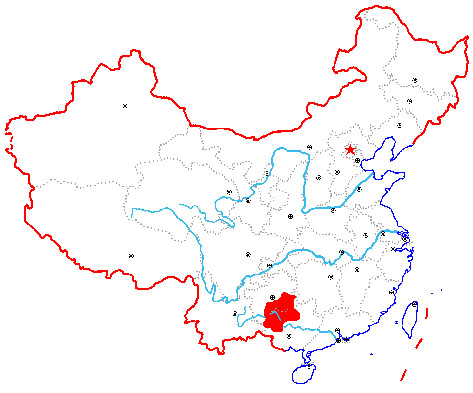 中国地图